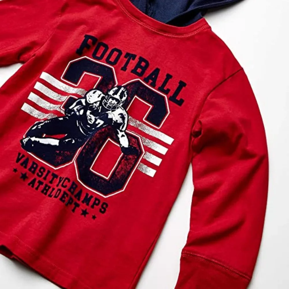 NWT THE CHILDREN'S PLACE HOODED JERSEY XS (4)